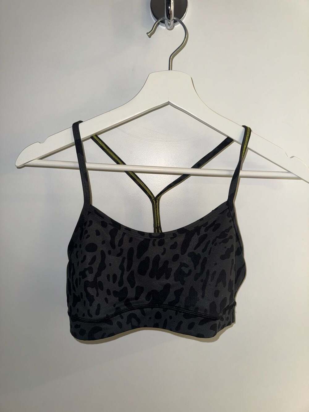 Lululemon Free To Be Wild Bra Leopard Deep Coal Black